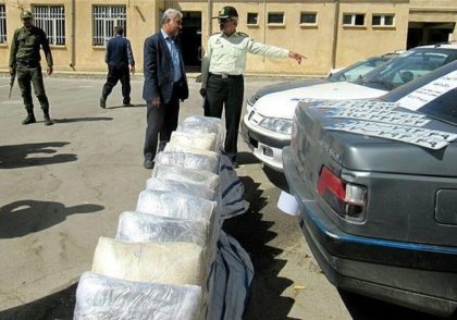 مصادره ماشین حمل مواد مخدر